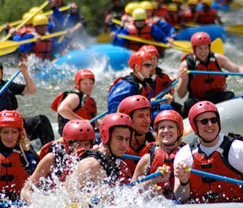 Whitewater rafting group rates available at Geo Tours.