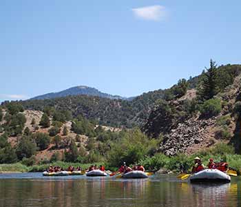 Three rivers in Colorado, part-day to multi-day trips