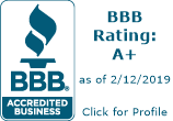 Winner of a Gold Star Certificate from BBB